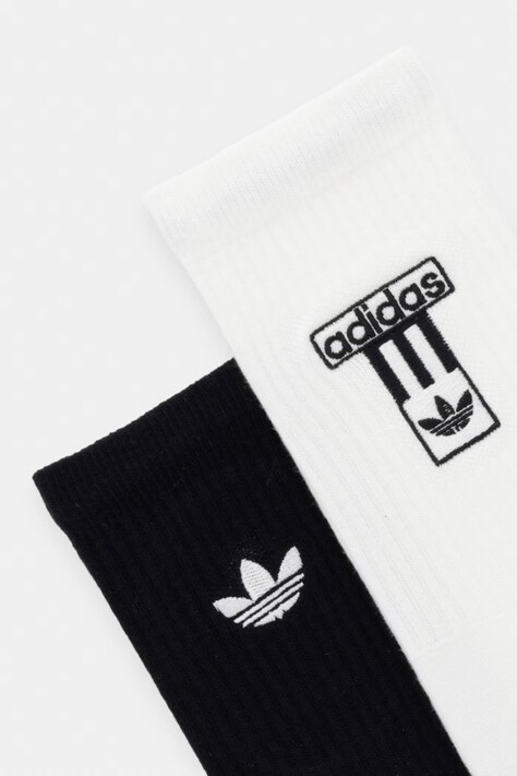 Шкарпетки adidas Originals 2-pack — SS26-LGU027, чорний — фото 2
