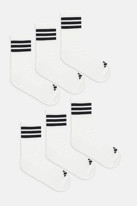 adidas skarpetki 6-pack kolor biały KE5492