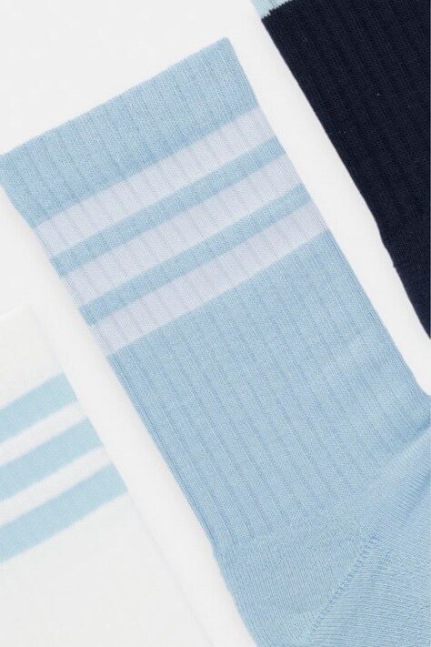 adidas skarpetki 3-pack kolor niebieski KE5504