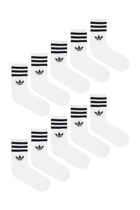 adidas Originals skarpetki 10-pack kolor biały KH1557