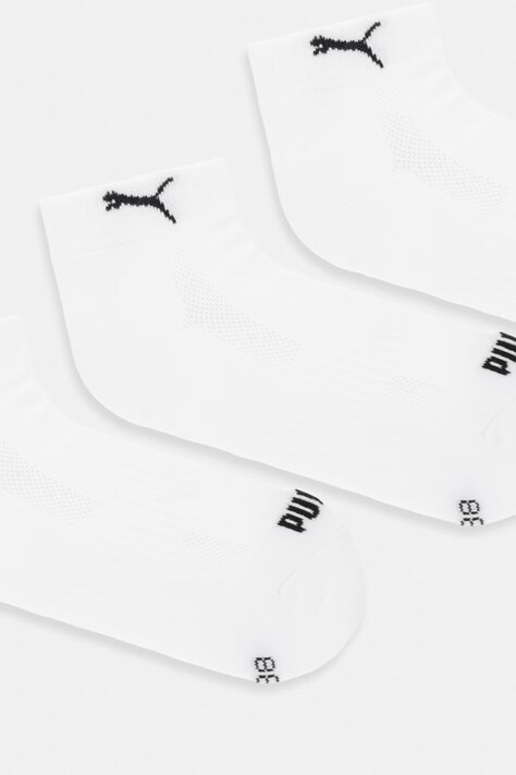Puma skarpetki CUSHIONED QUARTER 3-pack kolor biały 938581