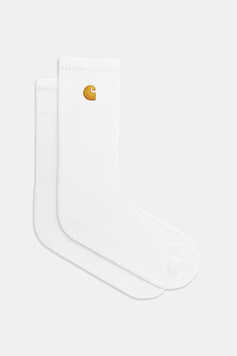 Carhartt WIP skarpetki Chase Socks kolor biały I036747.00RXX