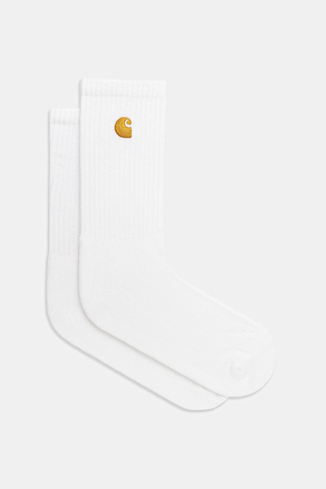 Carhartt WIP skarpetki Chase Socks kolor biały I036747.00RXX