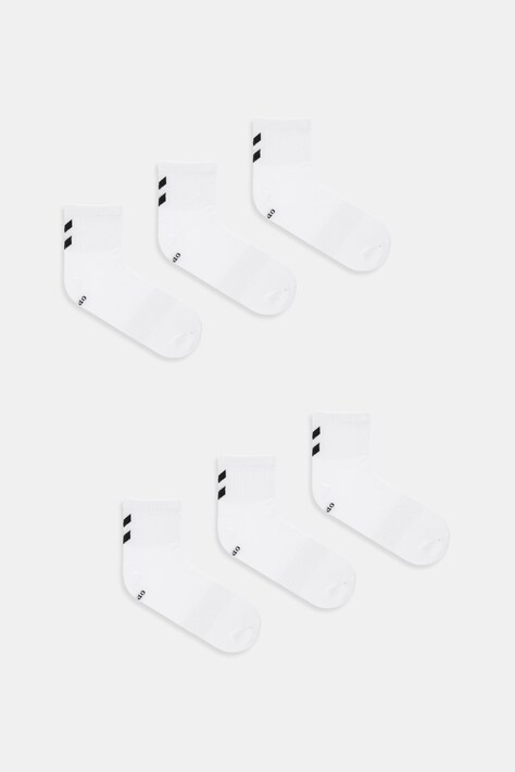Hummel skarpetki 6-pack kolor biały 213252