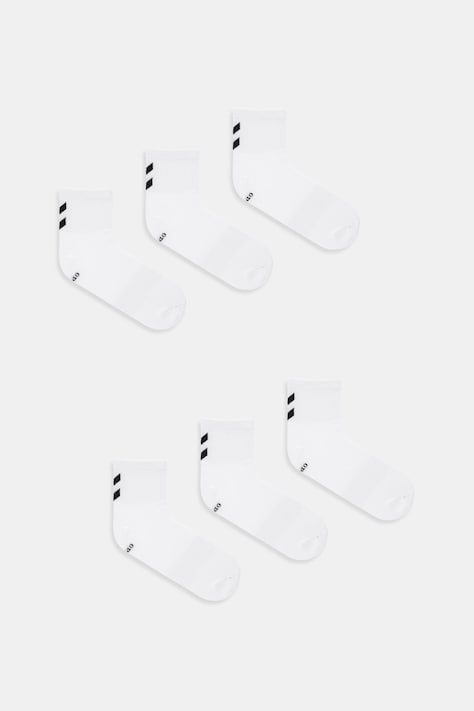 Hummel skarpetki 6-pack kolor biały 213252