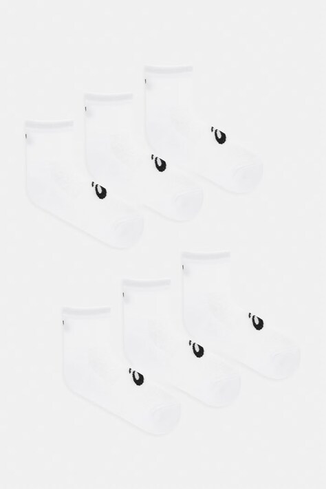 Asics skarpetki 6-pack kolor biały 3033C303