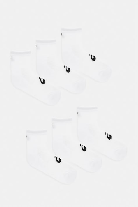 Asics skarpetki 6-pack kolor biały 3033C303