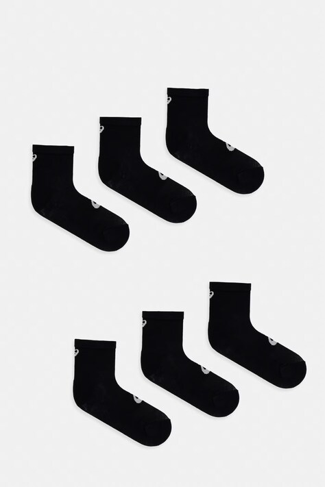 Asics skarpetki 6-pack kolor czarny 3033C303