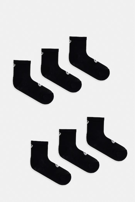 Asics skarpetki 6-pack kolor czarny 3033C303