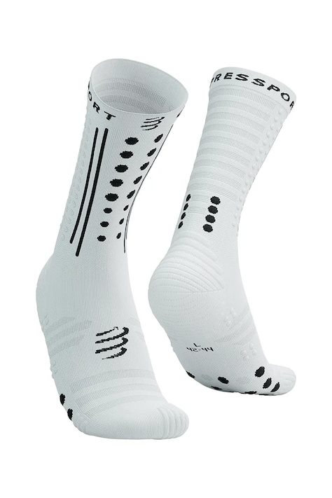 Compressport skarpety kompresyjne Aero 2.0 białe SMCU7350