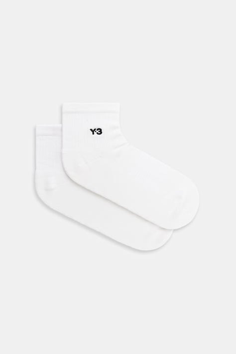 Κάλτσες Y-3 CL SOCK LO χρώμα: άσπρο, JZ6274