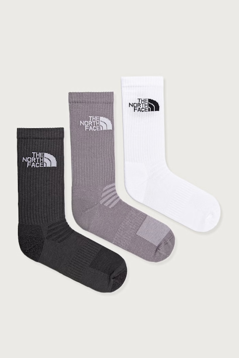 The North Face Ponožky MULTI SPORT 3-pack bílé NF0A8GB8NFO1