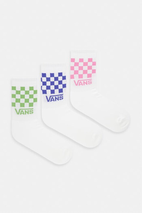 Vans skarpety 3-pack białe VN000QBUFRQ1