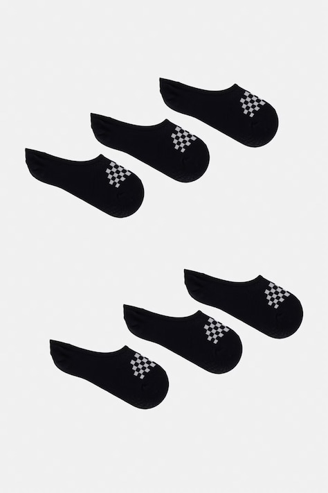 Vans skarpety stopki z bawełną 6-pack czarne VN000T5CY281