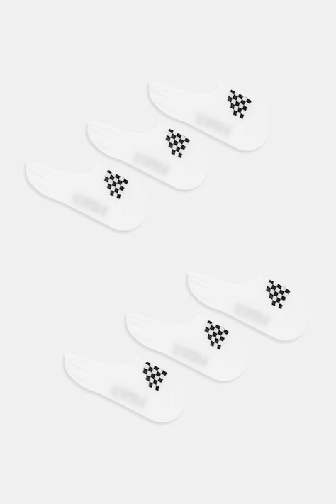 Vans skarpety stopki 6-pack białe VN000T5CYB21