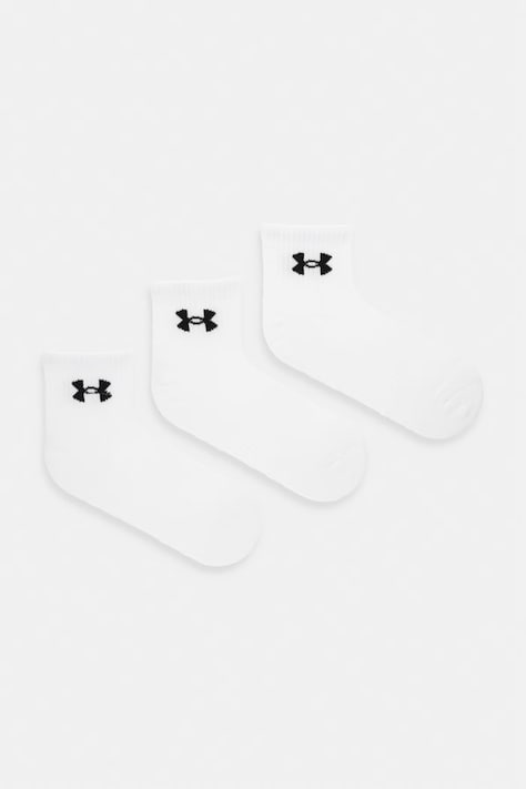 Under Armour skarpetki Performance 3-pack kolor biały 6009686