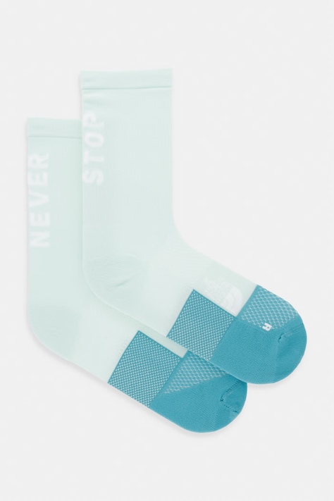 The North Face skarpety Never Stop turkusowe NF0A8EGKN3U1