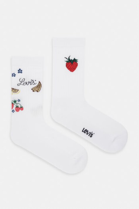 Levi's skarpety 2-pack białe 37157-1336