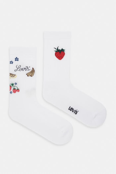 Levi's skarpety 2-pack białe 37157-1336