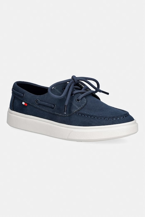 Tommy Hilfiger mokasyny dziecięce kolor granatowy T3B4-34352