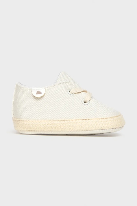 Mayoral Newborn buty niemowlęce kolor beżowy 9085