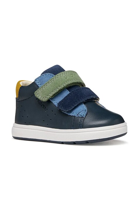 Geox półbuty skórzane dziecięce BIGLIA kolor granatowy B044DD.08522
