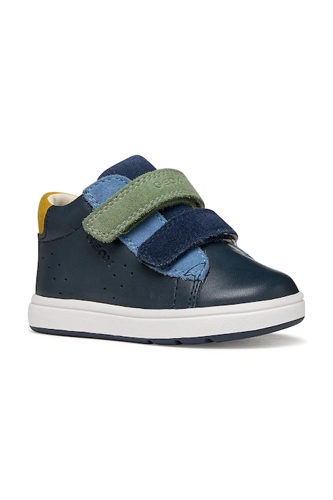 Geox półbuty skórzane dziecięce BIGLIA kolor granatowy B044DD.08522