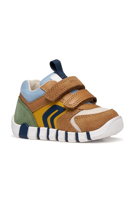 Geox sneakersy dziecięce IUPIDOO kolor brązowy B3555D.02214