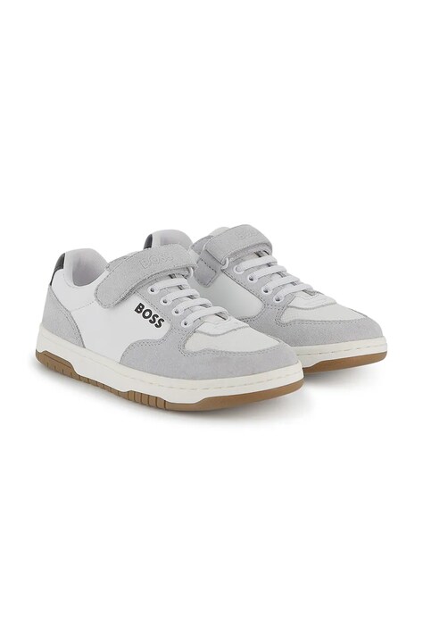 Otroške superge BOSS bela barva, J52806