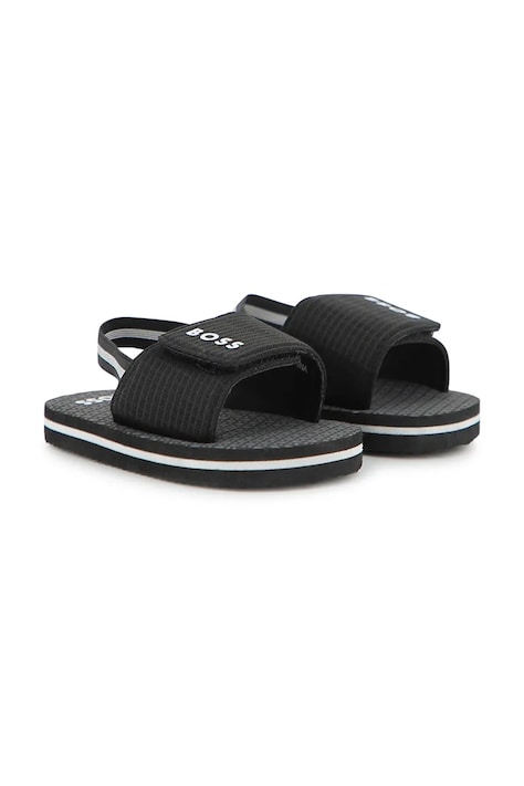 BOSS sandali per bambini colore nero J52820