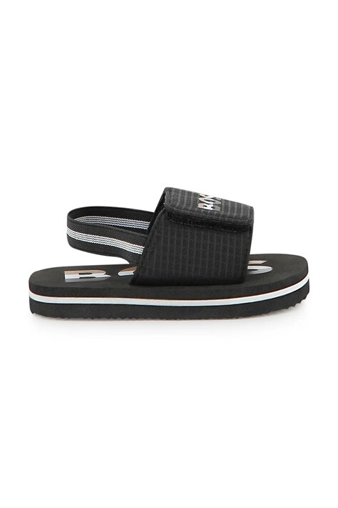 BOSS sandały dziecięce kolor czarny J53242