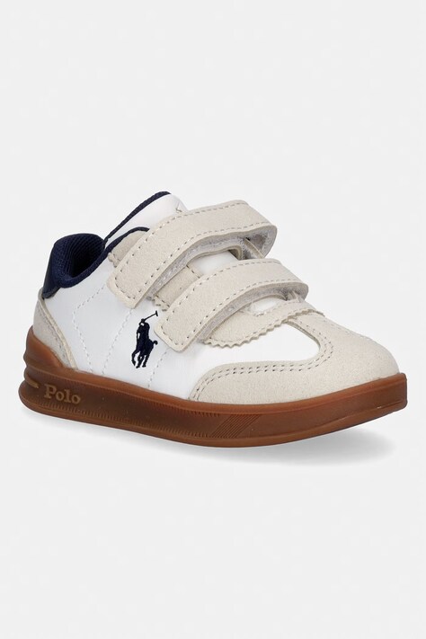 Polo Ralph Lauren HOLLIS EZ detské tenisky biele RL04949103