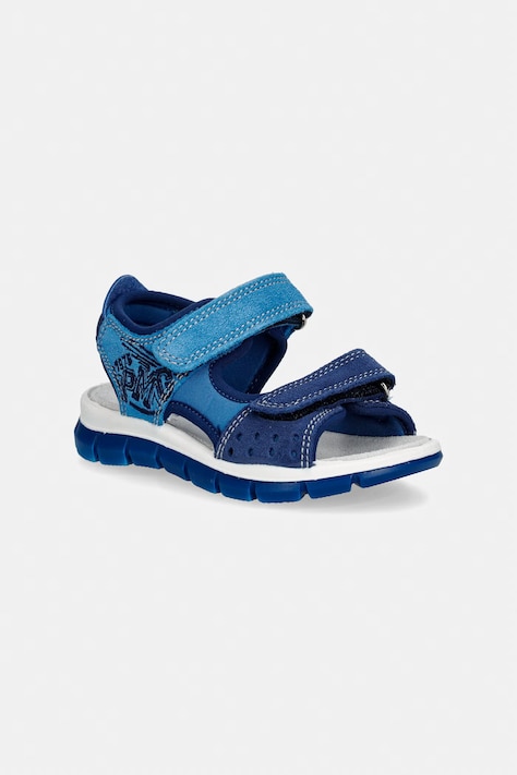 Primigi sandali con ritagli per bambini in pelle blu navy PTV 13977