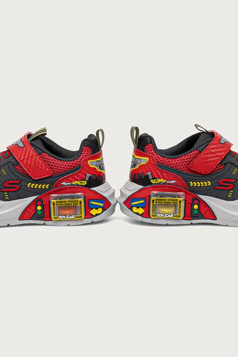 Skechers SKECHERS GARAGE sneakersy dziecięce czerwone 402150L