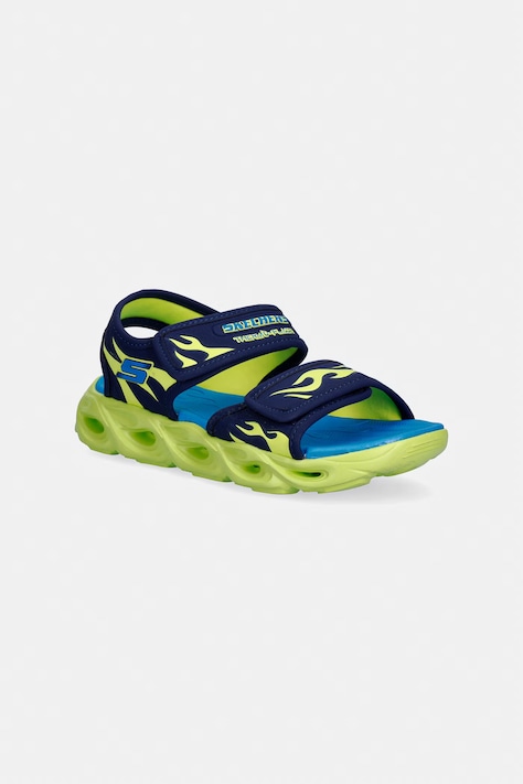 Skechers sandále detské THERMO-SPLASH - HEAT TIDE tmavomodré 400102L