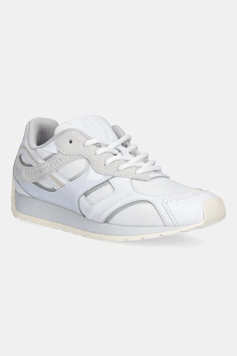 Tommy Hilfiger sneakersy TH MODERN RUNNER MIX MAT damskie kolor biały FW0FW09098