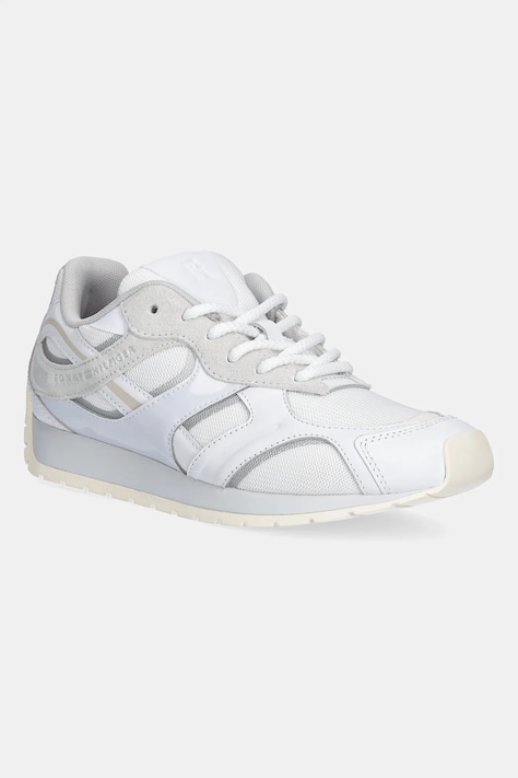 Tommy Hilfiger sneakersy TH MODERN RUNNER MIX MAT damskie kolor biały FW0FW09098