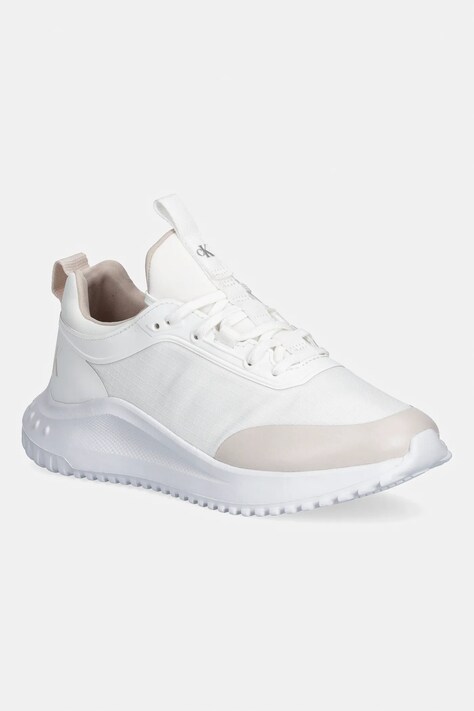 Calvin Klein sneakersy EVA RUNNER LACEUP SOCK MAT MIX damskie kolor biały YW0YW02064