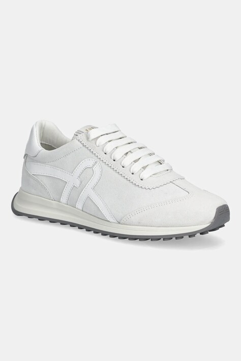 Furla sneakers din piele întoarsă Retro' Sneaker culoarea gri, YK56RET BX0580 01B00