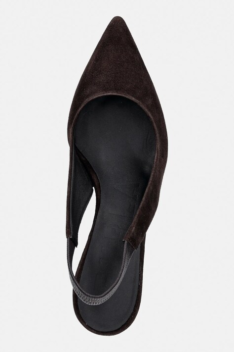 Замшеві туфлі Furla Essential Slingback — фото 4