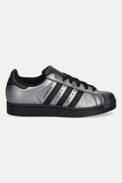 Шкіряні кросівки adidas Originals Superstar II — SS26-OBD071, чорний — фото 2