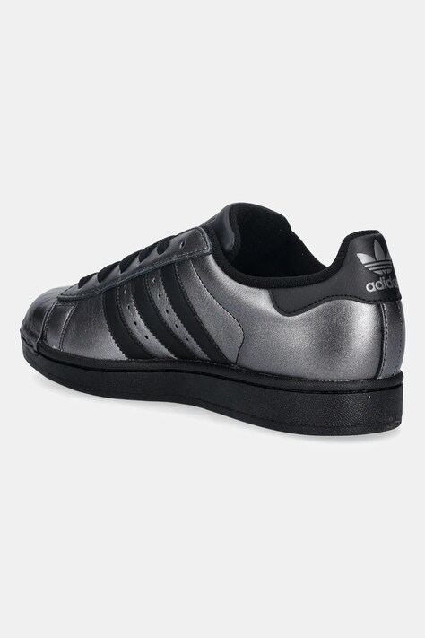 Шкіряні кросівки adidas Originals Superstar II — SS26-OBD071, чорний — фото 3