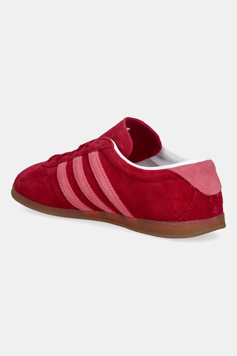 Замшеві кросівки adidas Originals Gazelle LO Pro — SS26-OBD07E, червоний — фото 3
