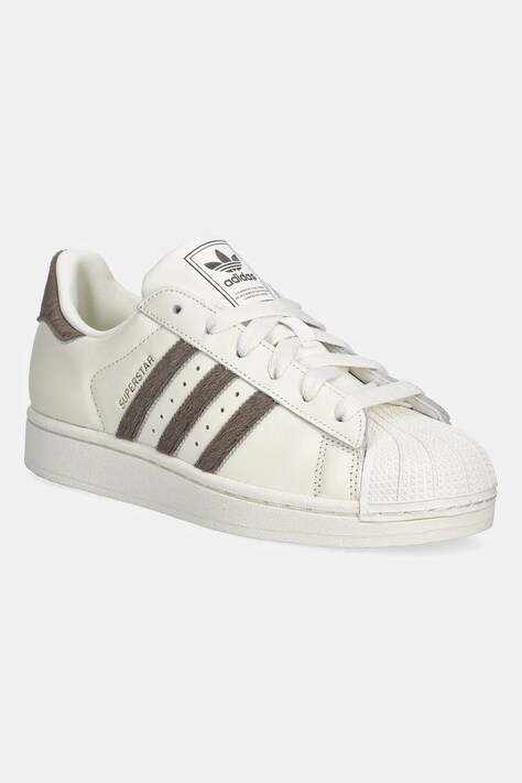 adidas Originals sneakersy skórzane Superstar II damskie kolor beżowy KI3575