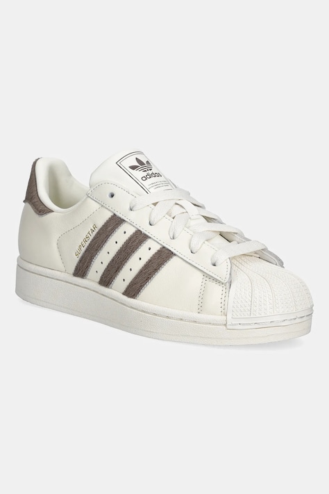 adidas Originals sneakersy skórzane Superstar II damskie kolor beżowy KI3575