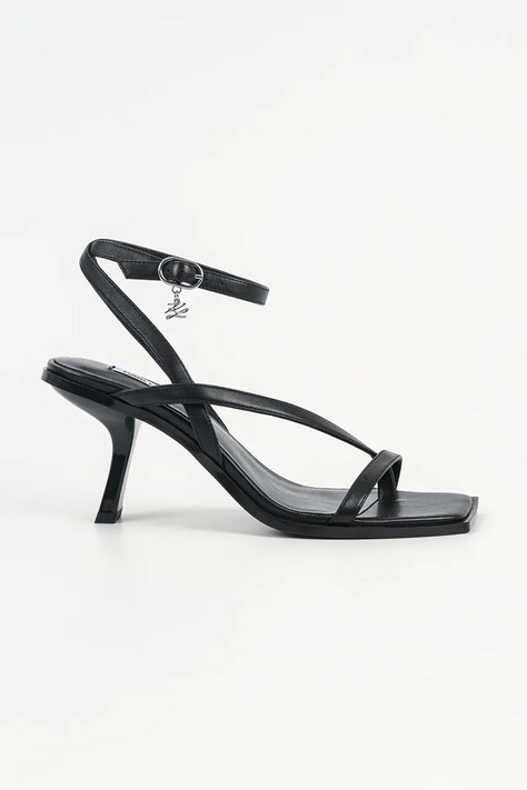 Karl Lagerfeld sandały skórzane KARMEL kolor czarny KL33606