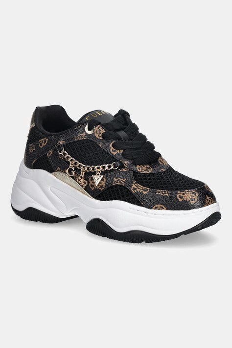 Guess sneakersy HARPAA damskie kolor czarny FLPHAR FAL12