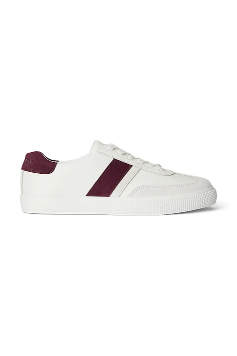 Lauren Ralph Lauren bőr sportcipő Braylee fehér, 802P04419001