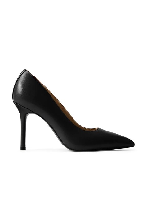 Lauren Ralph Lauren szpilki skórzane Lindella II kolor czarny 802P09032001