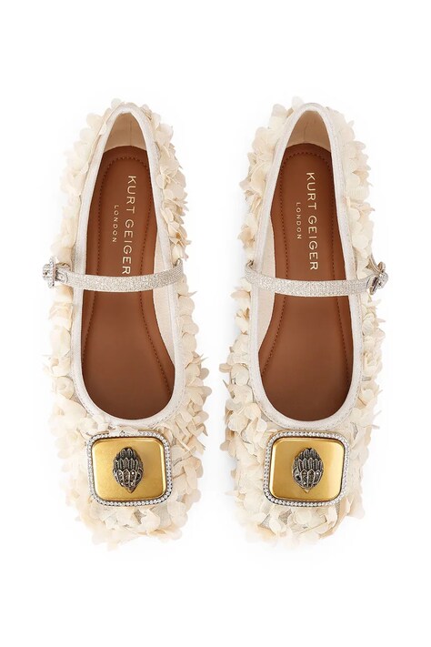 Балетки Kurt Geiger London Pimlico Ballerina — SS26-OBD0IN, бежевий — фото 2